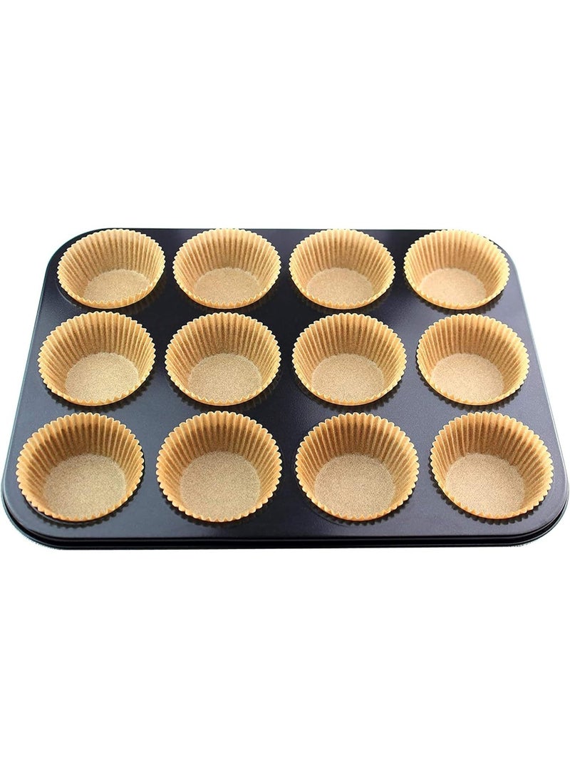 jaexest 100 Pcs Disposable Muffin & Cupcake Baking Cups – Assorted Paper Liners for Home Baking, Party & Truffle Chocolate Holders - Image 3
